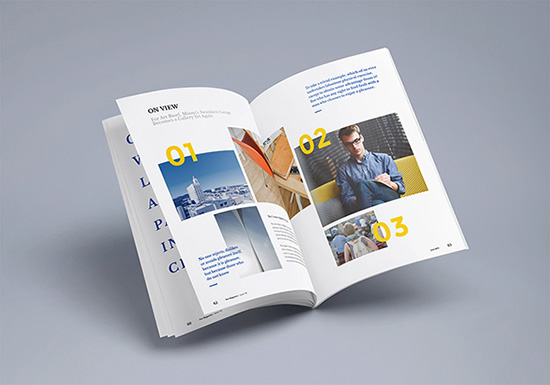Rivista fotorealistica MockUp #3
