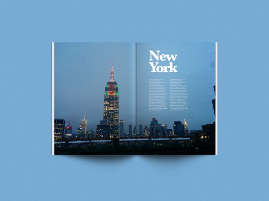 Mock up rivista PSD (GRATUITO)