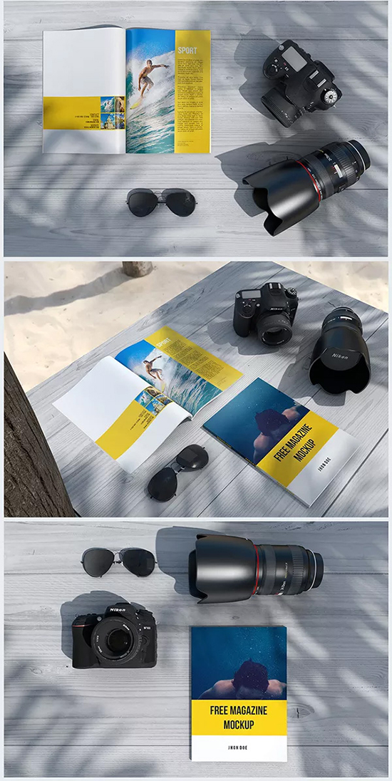 Rivista PSD Mockup n. 2