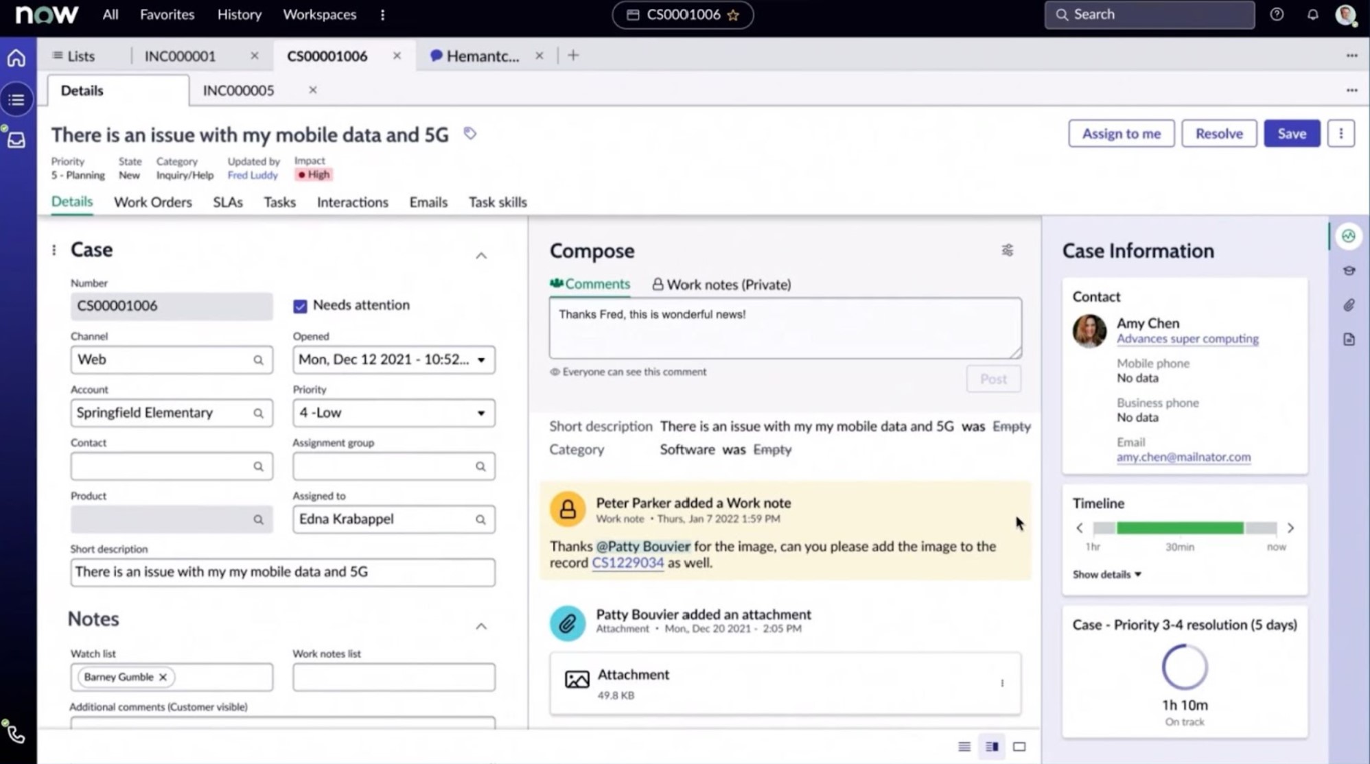 ServiceNow 代理定制
