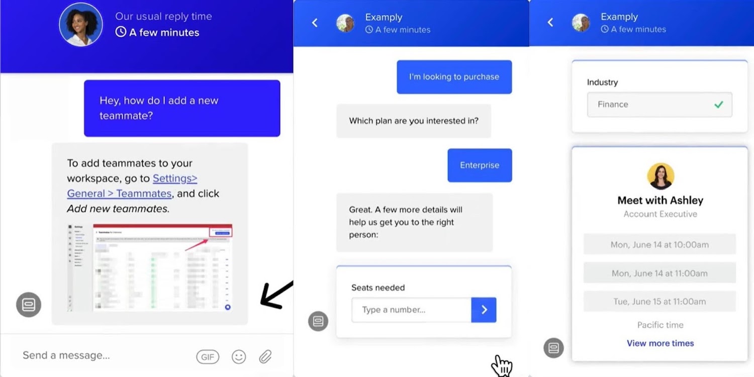 อินเตอร์คอม Chatbots