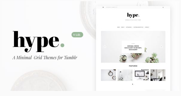 Tema Tumblr Kotak Minimal