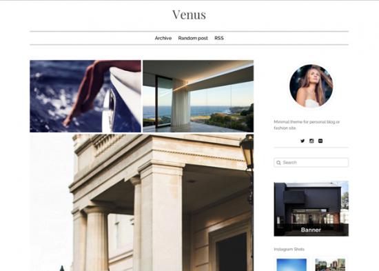 Venus - Tema Tumblr Sederhana.png