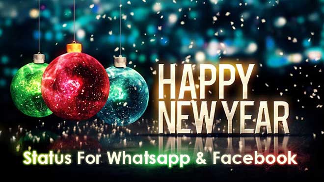 Miglior stato di felice anno nuovo 2017 per Whatsapp Facebook