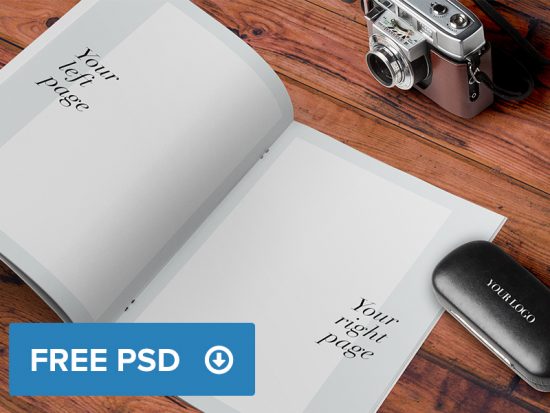Catalogo - Brochure - Rivista A4 Mockup