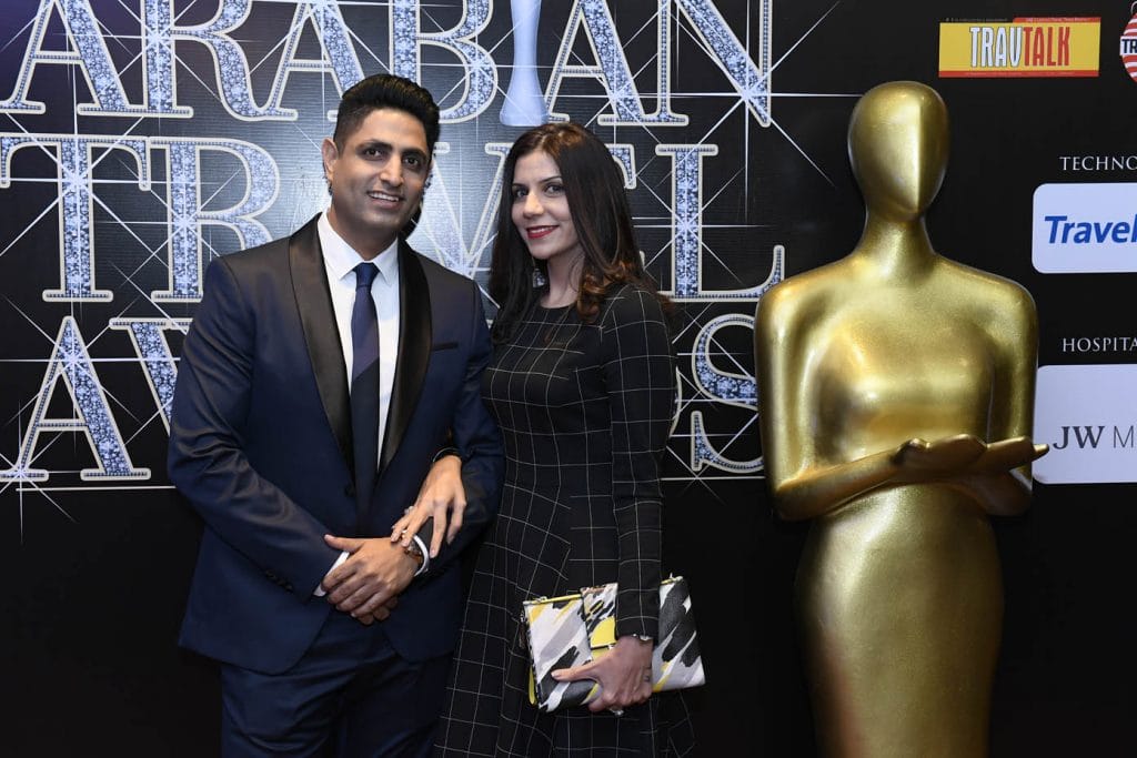 Rayna Tours CEO and Founder Manoj Tulsani in Arabian Travel Awards