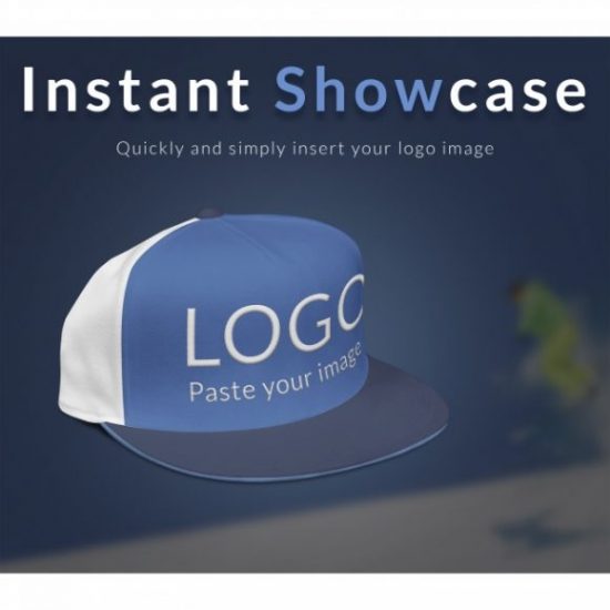 Șapcă cu logo-uri mock up PSD gratuit