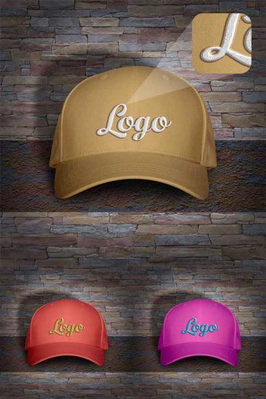 Free-Mens-Cap-Pălărie-Mockup-PSD-cu-Woven-Text-logo