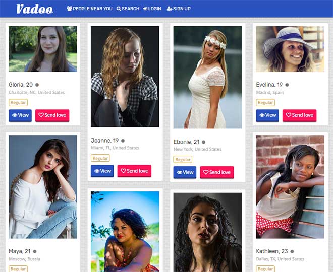 Vadoo - Roteiro de namoro em rede social