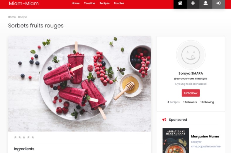 rede social gastronômica