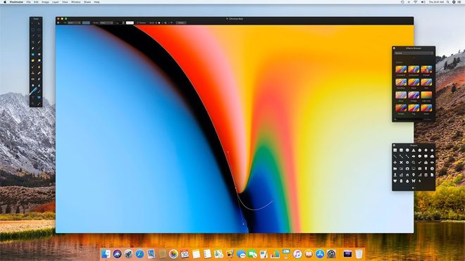 Captura de tela do Pixelmator-3.7-for-macOS-Mac