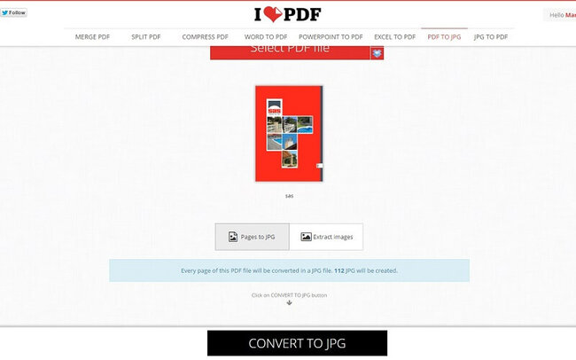 Bester kostenloser PDF-Online-Editor-ILovePDF
