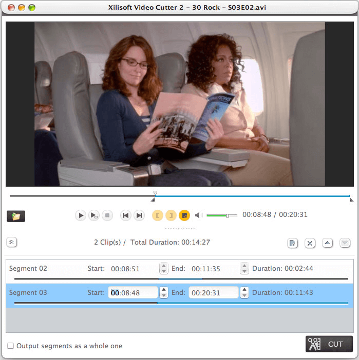 برنامج Xilisoft Video Cutter for mac