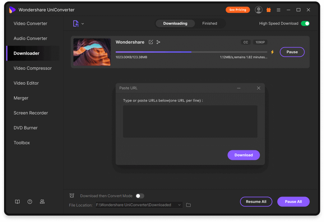 Descargador
