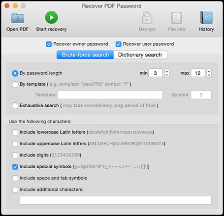 Eltima Recupera password PDF per Mac
