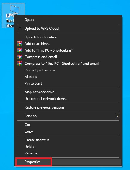 Windows プロパティ