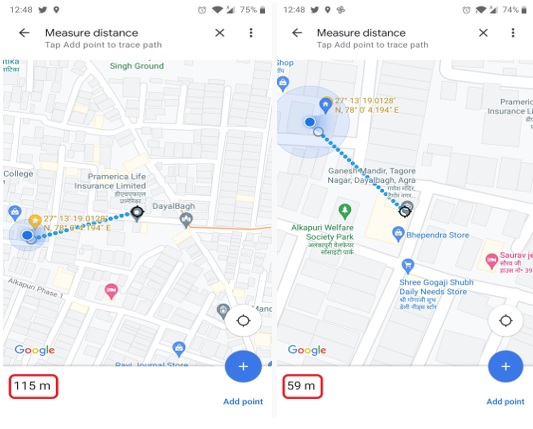 mapas de Google
