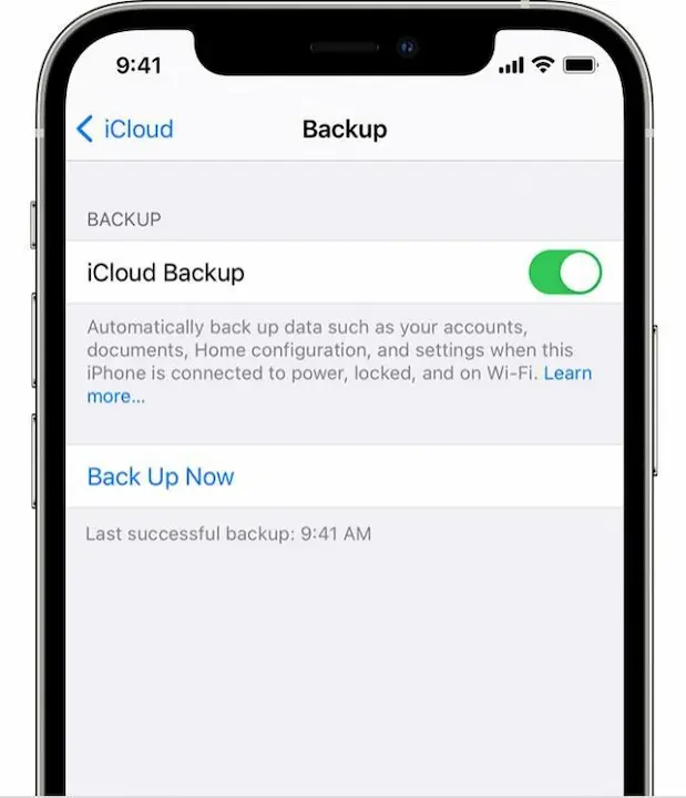 iCloud-Backup