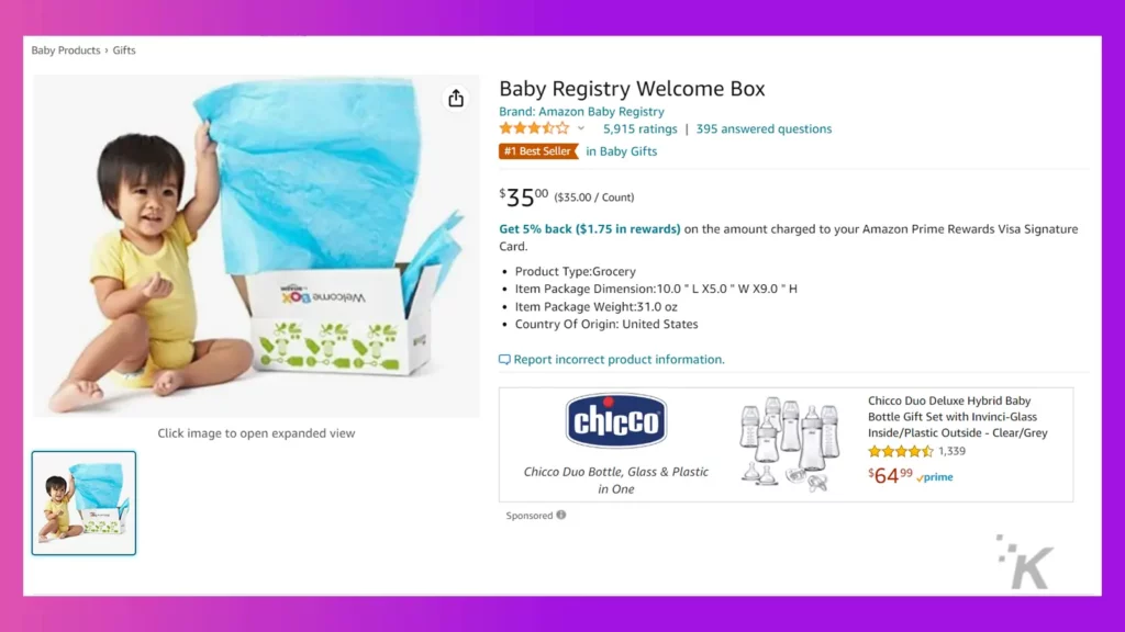 amazon system rejestru dziecka