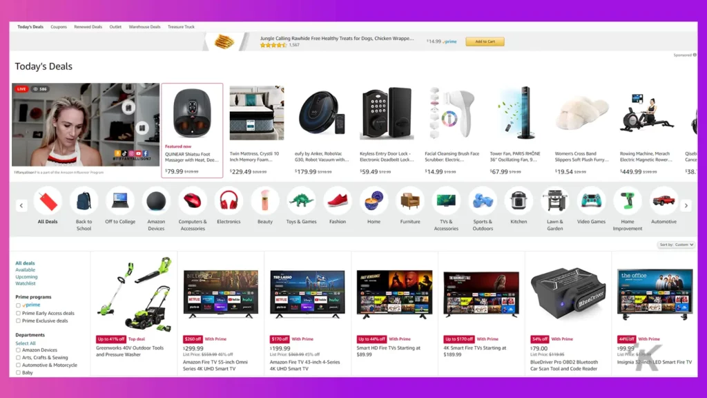 amazon oferty błyskawic