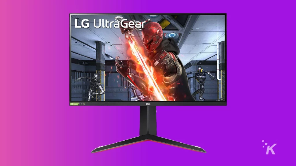 monitor lg ultragear de 27 inchi