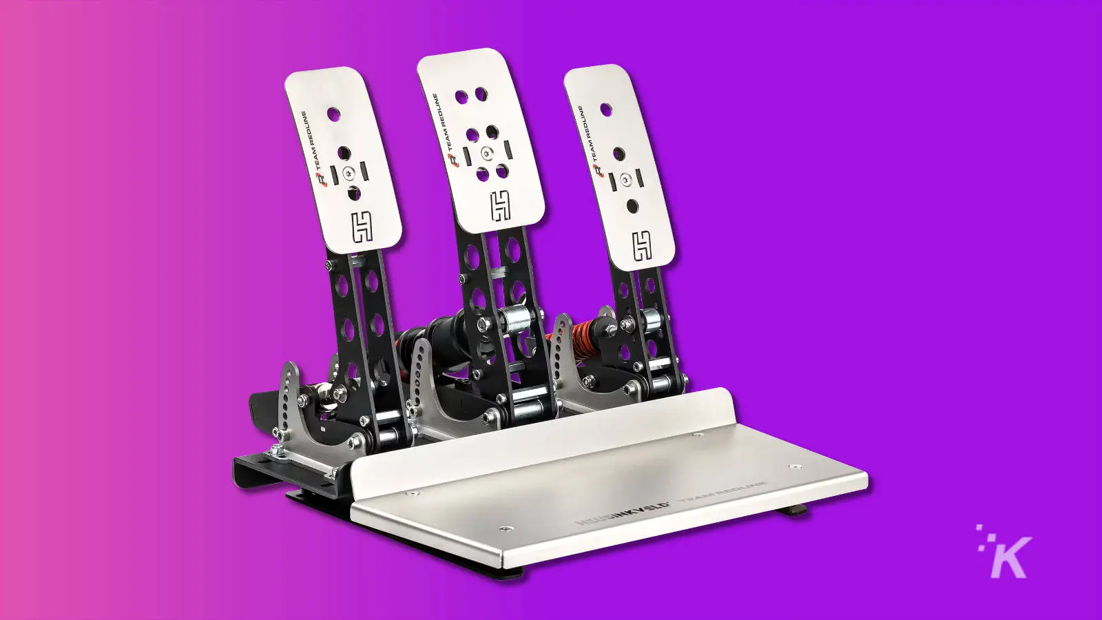 balap pedal sim dengan latar belakang ungu