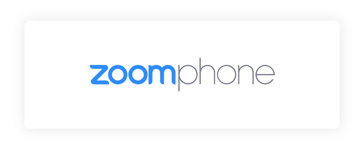 Logotipo del teléfono Zoom
