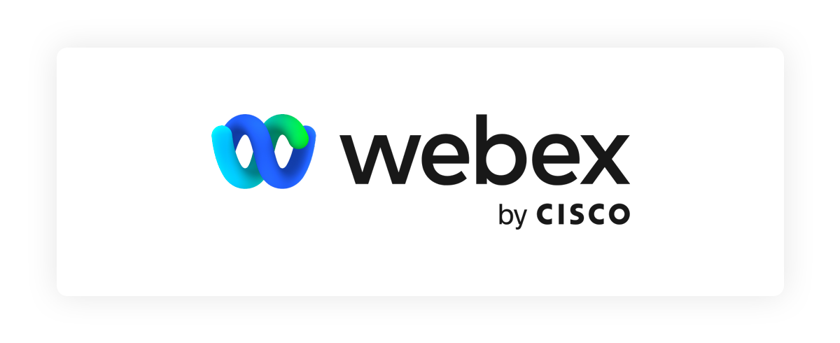 Логотип Webex
