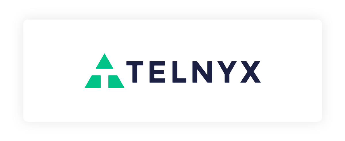 logotipo de telnyx