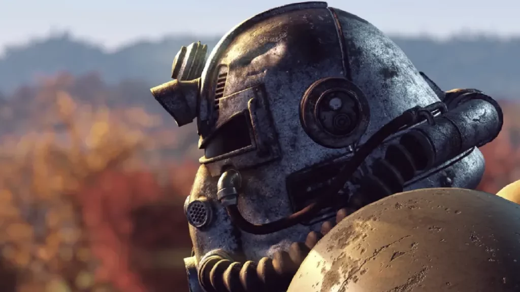 механический костюм Fallout