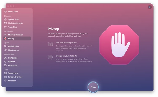 cleanmymac privacy