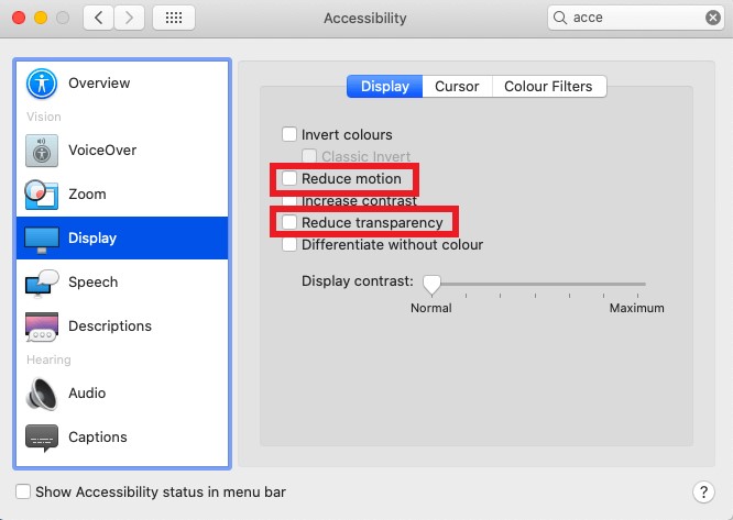 Accessibilità