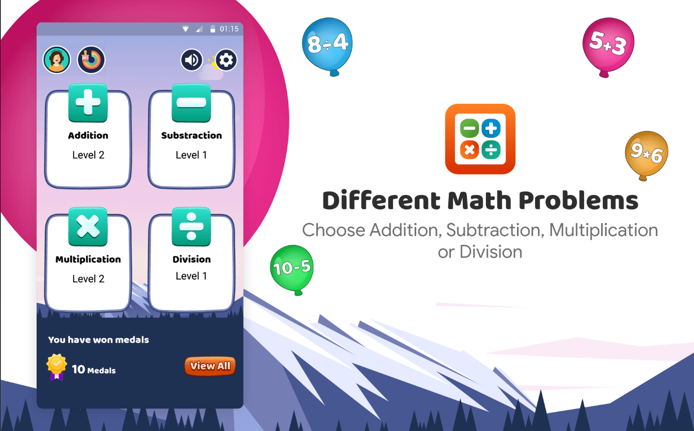 Aplicativo Aprenda Matemática